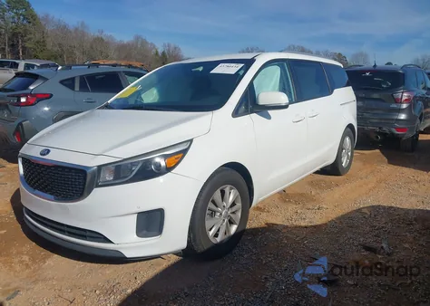 2017 Kia Sedona Lx from USA, damaged, VIN KNDMB5C19H6328202